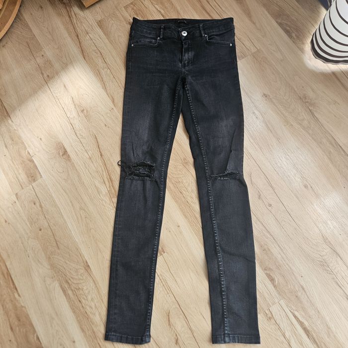 Jeansy czarne Massimo Dutti rozm.34.