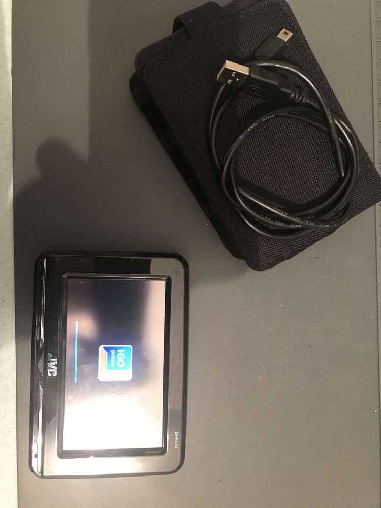 GPS JVC KV-PX70 com bolsa e cabo