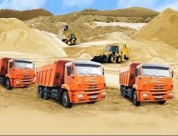 Песок ( для строительства  ) Зил Камаз ЕвроКамаз
