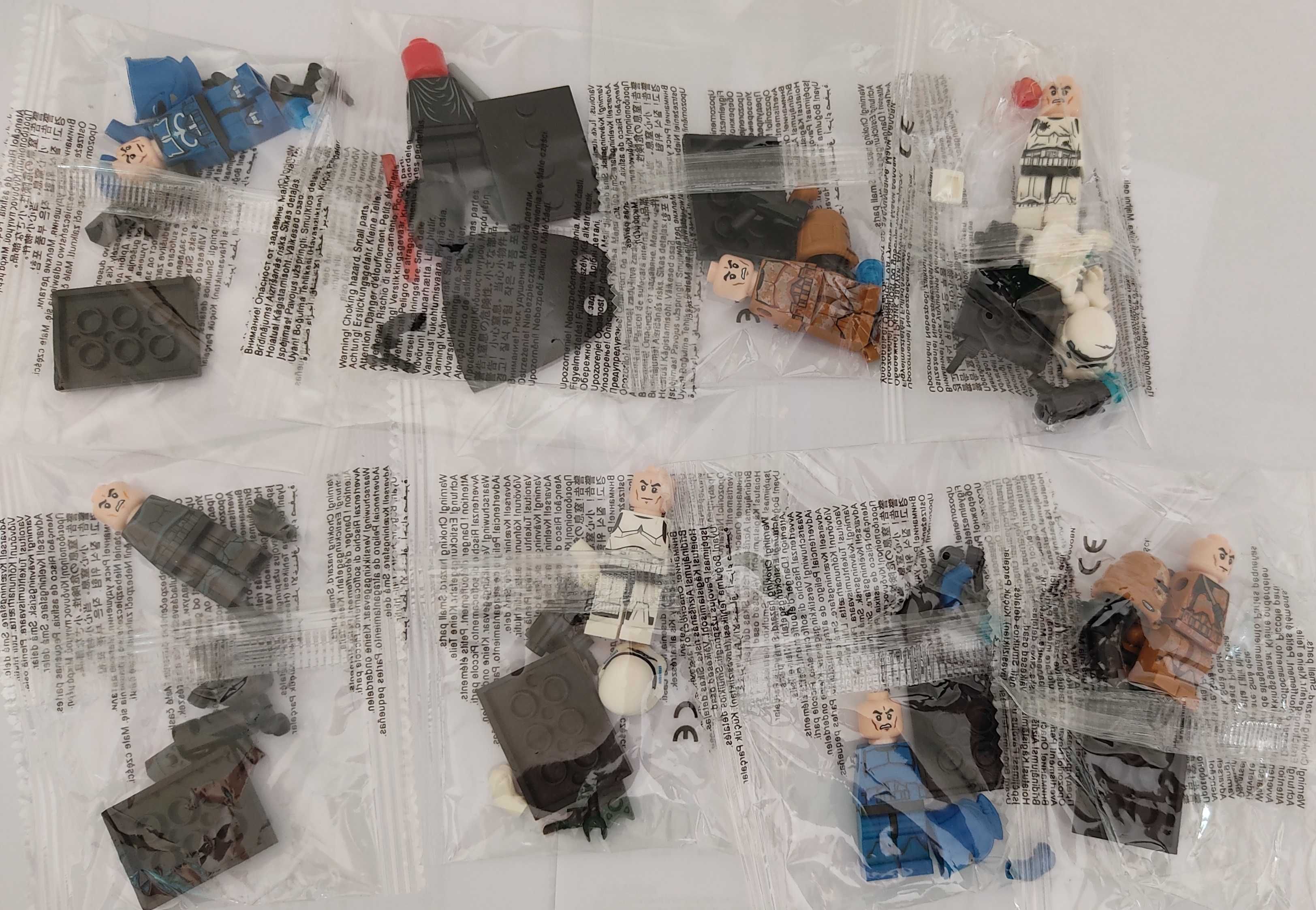 Coleção de bonecos minifiguras Star Wars nº79 (compatíveis Lego)