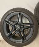 Koła Mercedes Benz AMG A B C CLA 18 cali oryginalne matowe AMG zima22r