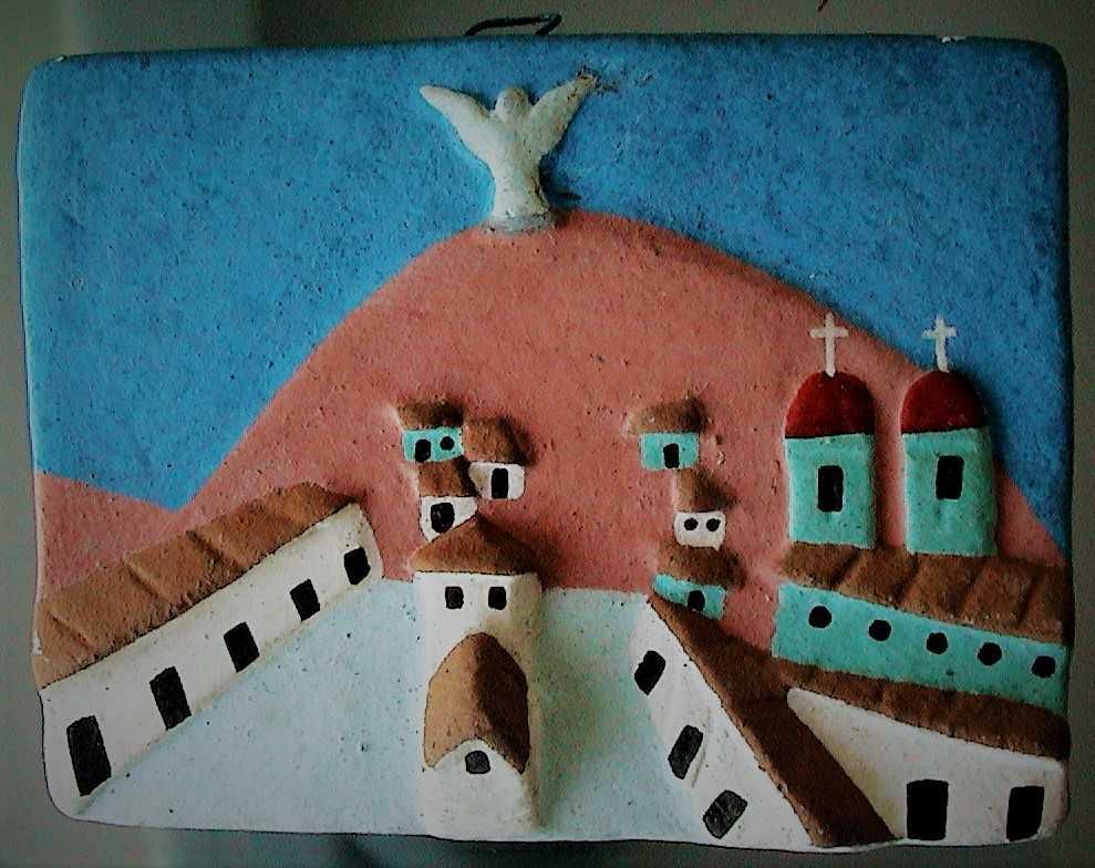 CASAS-miniaturas-p/pendurar)-O preço é o de cada uma das 11 peças.
