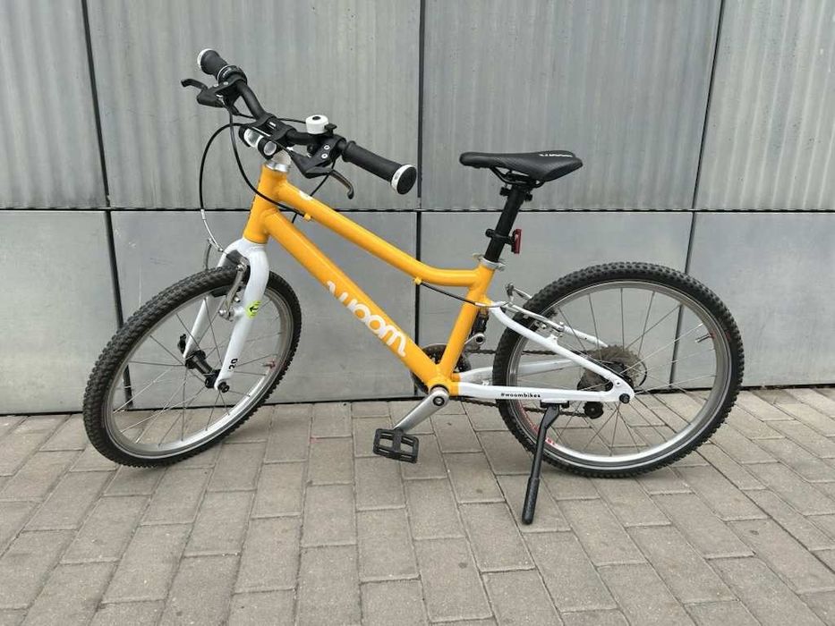 Woom 4 żółty, Warszawa Mokotów, odbiór osobisty