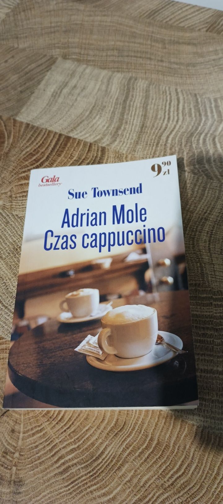 282. Sue Townsend, Adrian Mole Czas cappuccino