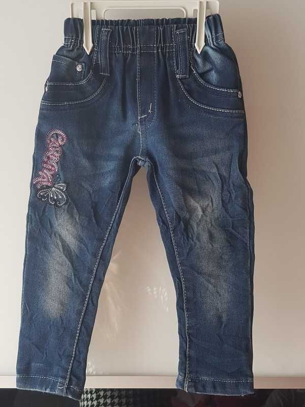 Spodnie jeans 74/80
