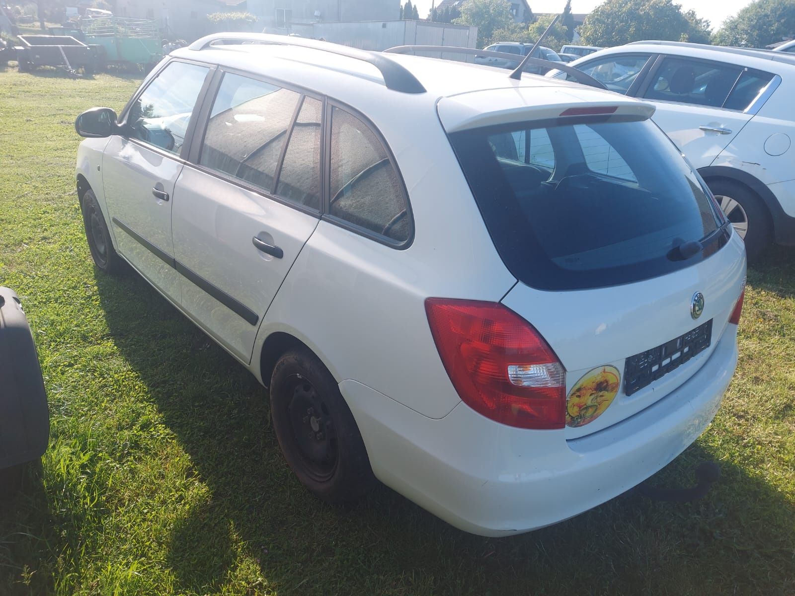 Skoda Fabia II 2 2012r lampy  tył lewa i prawa