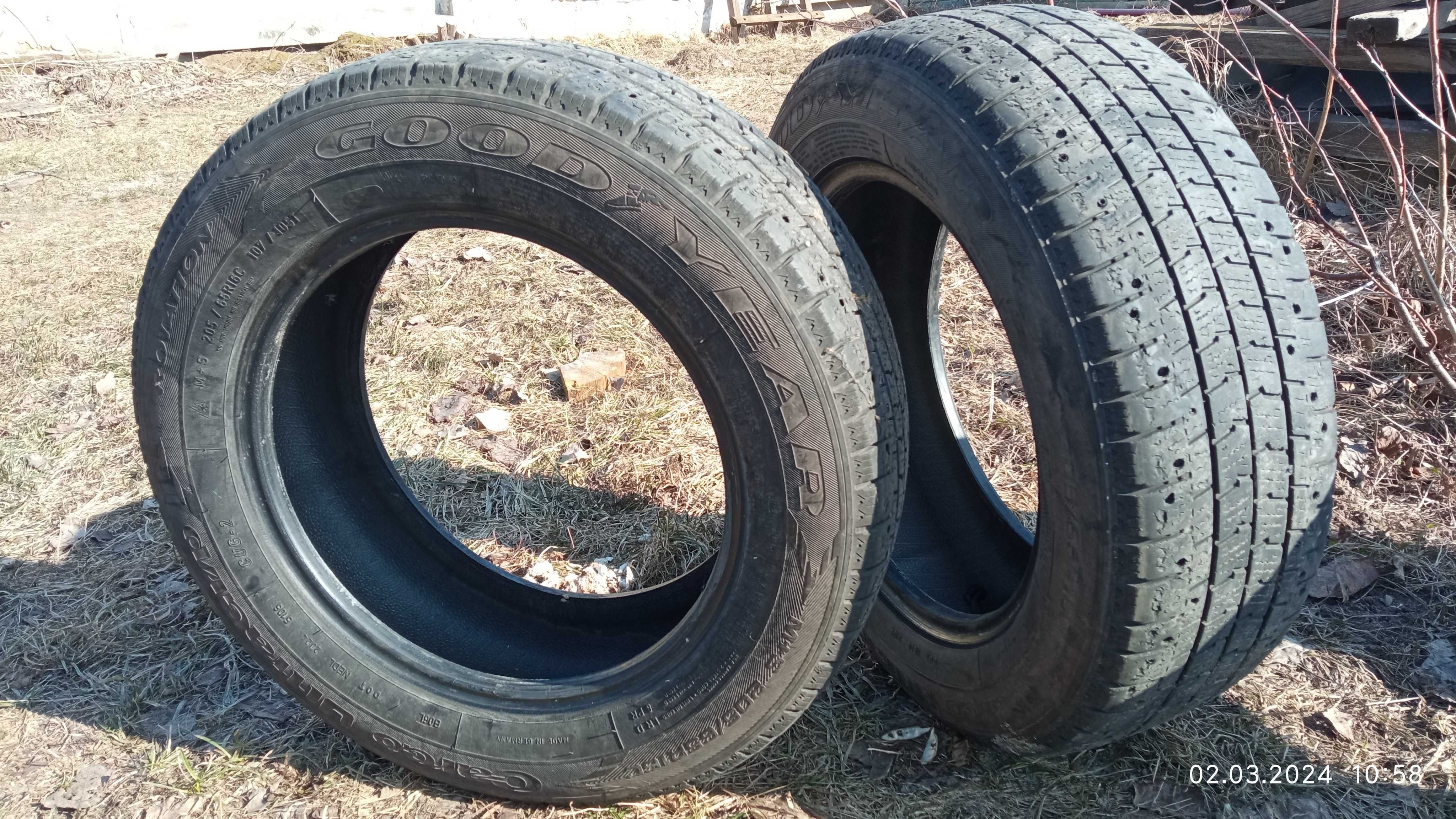 Шины Goodyear 205 65 R16C