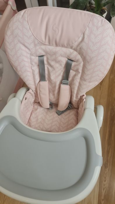 Krzesełko do karmienia Skiddou Malit keep pink