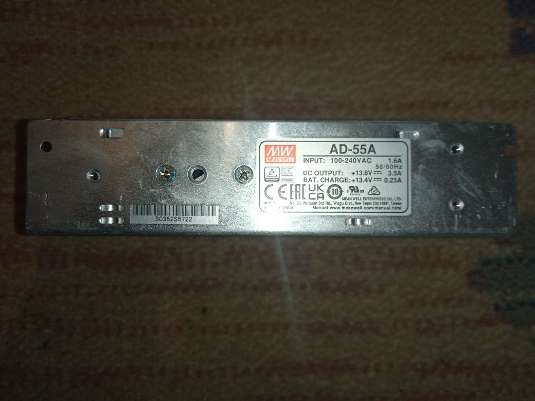 Блок живлення з функцією ДБЖ Mean Well AD-55A
