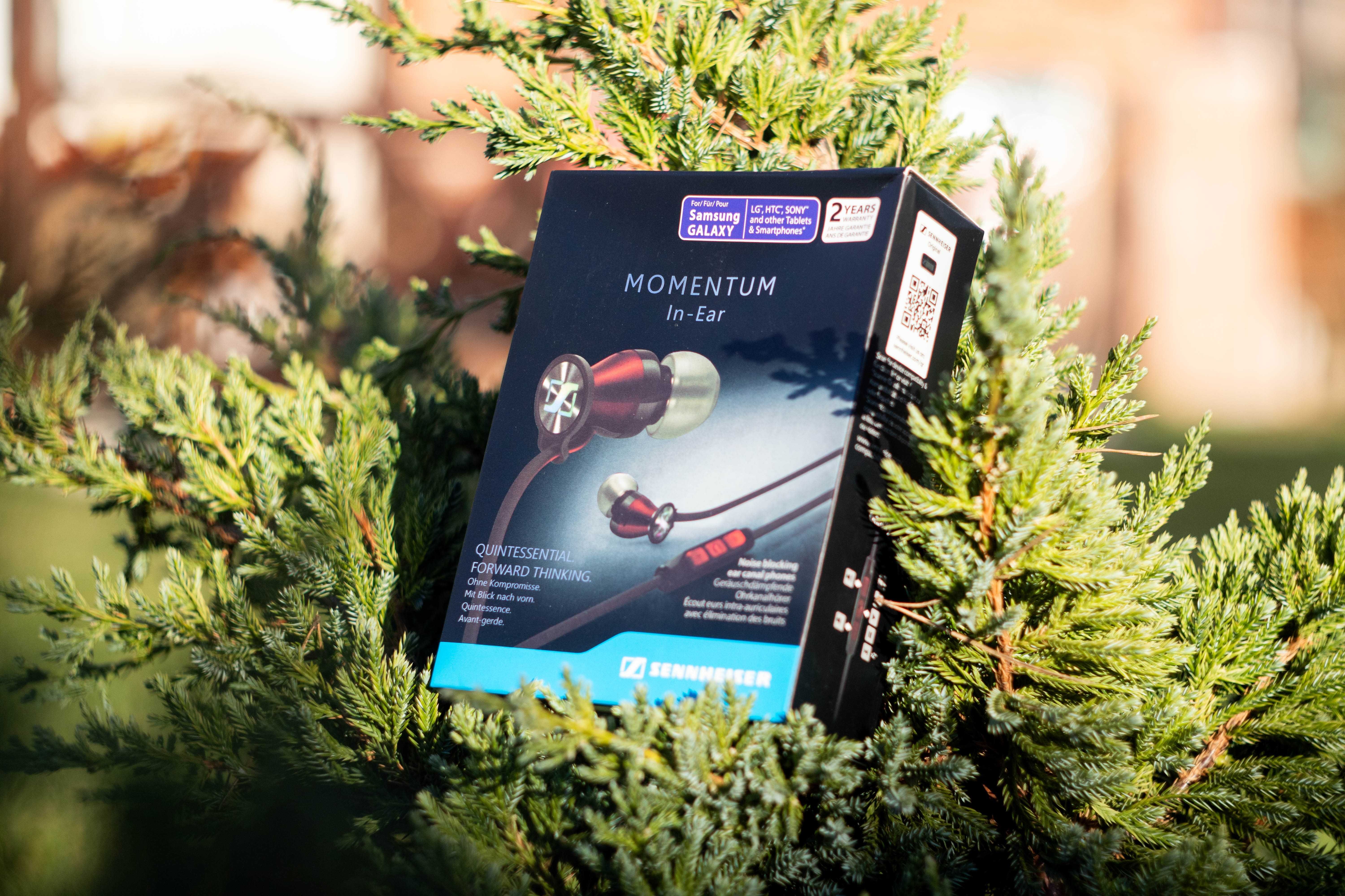 Навушники SENNHEISER Momentum M2 IEG Red Chrome + Кейс