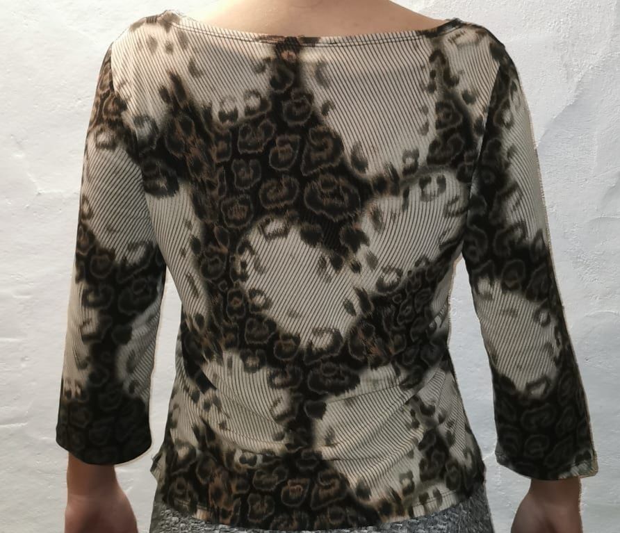 Blusas de senhora padrão flores e leopardo - ferrache