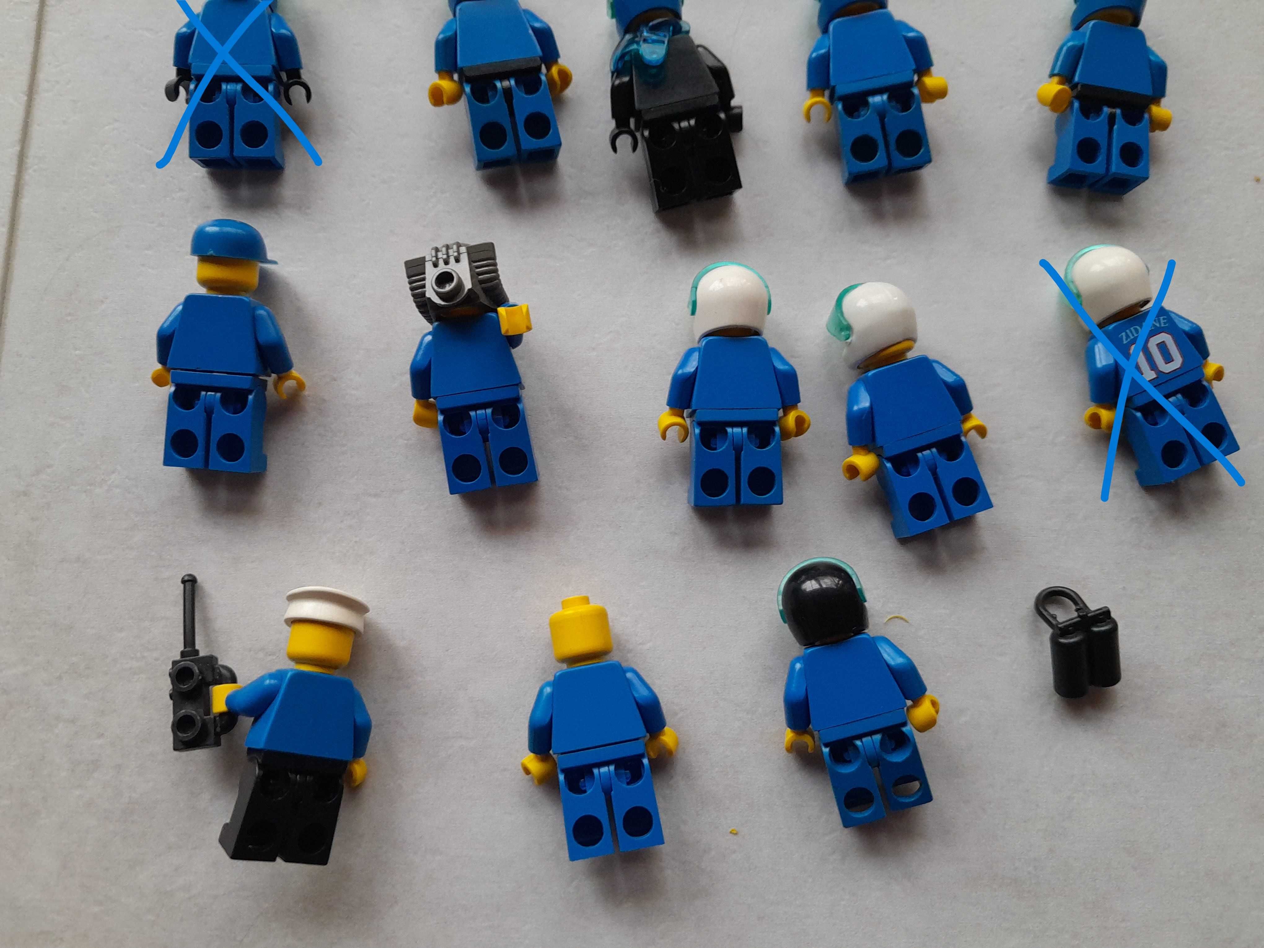 Stare figurki LEGO zestaw 16 sztuk mix
