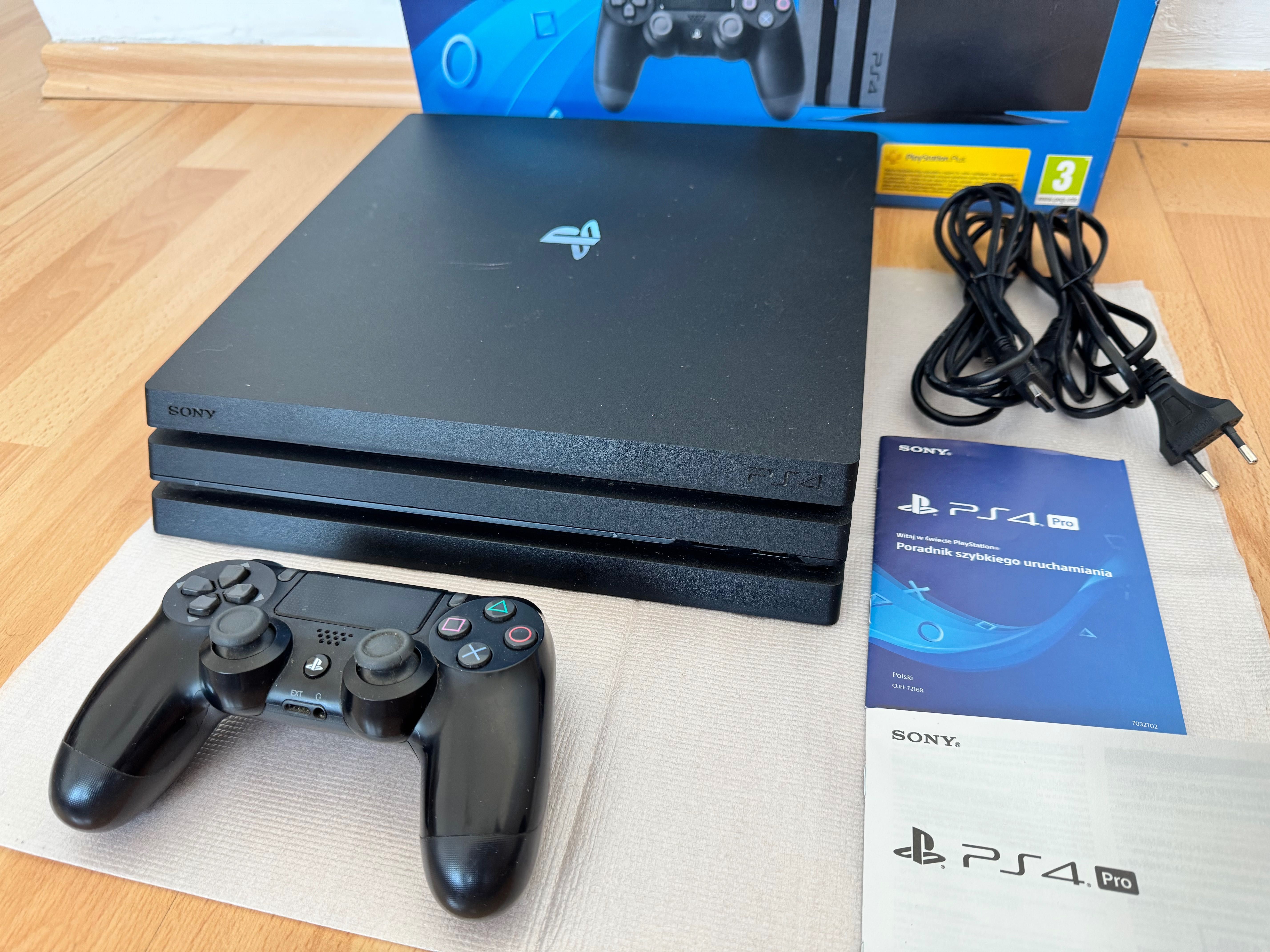 PS4 PRO 1TB CUH-7216B Najnowszy Model