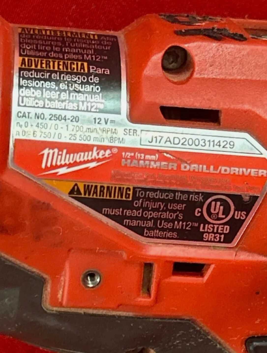 Milwaukee M12 FPD2 Wiertartko Wkrętarka Fuel