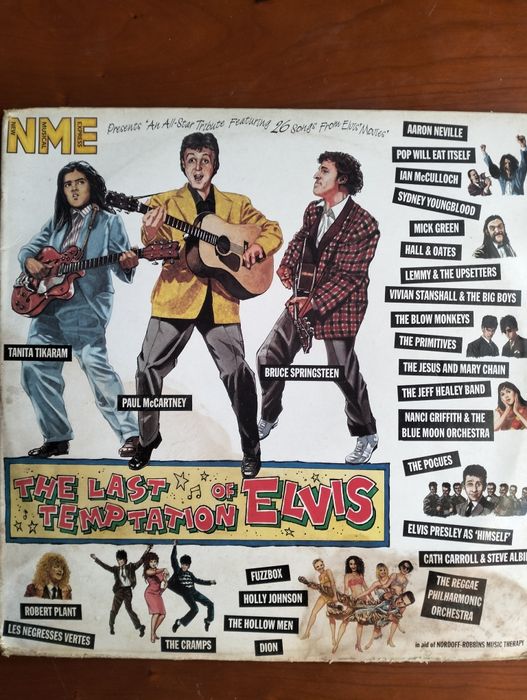 Disco de vinil LP x2 The Last Temptation of Elvis