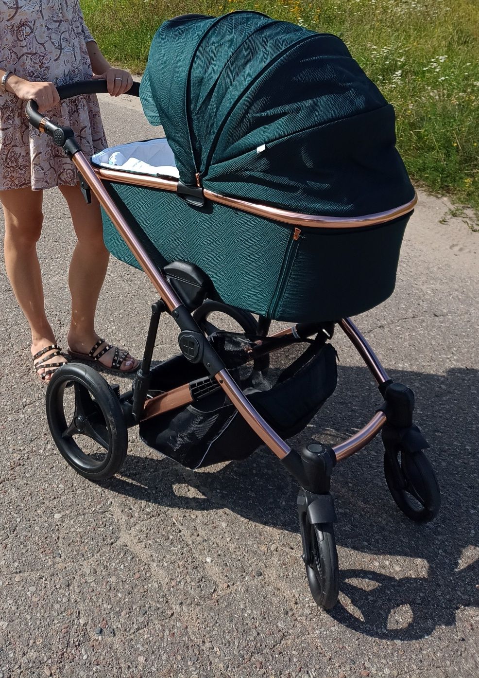 Wózek 2w1 gondola + spacerówka