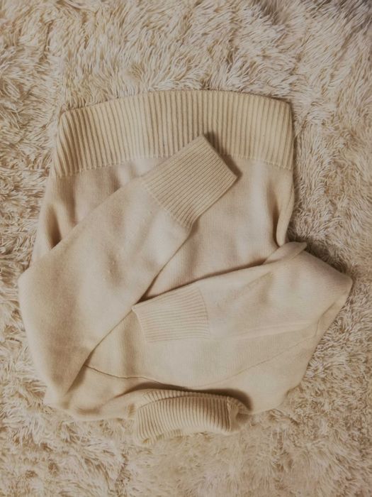 kaszmirowy sweter Massimo Dutti xs s wełna kaszmir