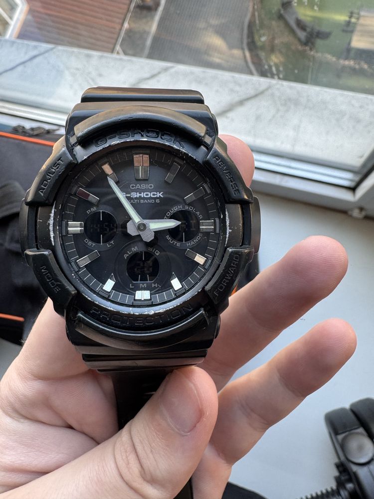 Часы casio G-SHOCK  GAW-100B-1AER