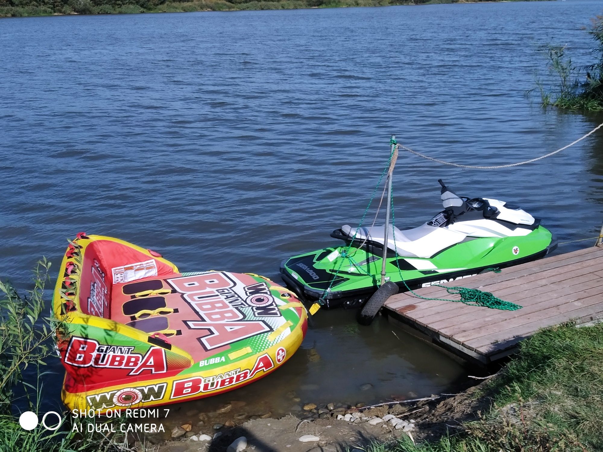 sofa kanapa rydwan do holowania pływania Big Bubba 4-osobowa