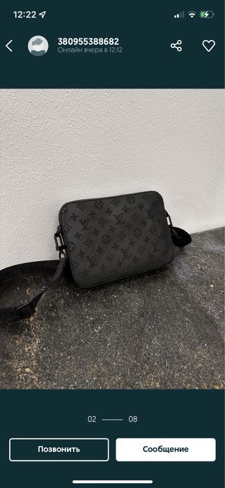 Сумка мужская слинг Louis Vuitton