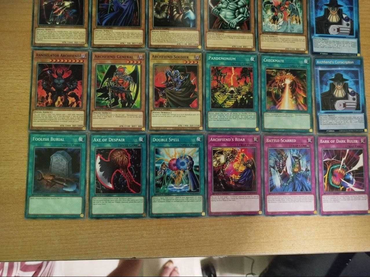 Yu-Gi-Oh Speed Duel Archfiend deck