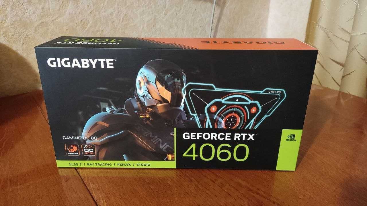 RTX 4060 Gaming OC 8GB GDDR6 GV-N4060GAMING OC-8GD відеокарта