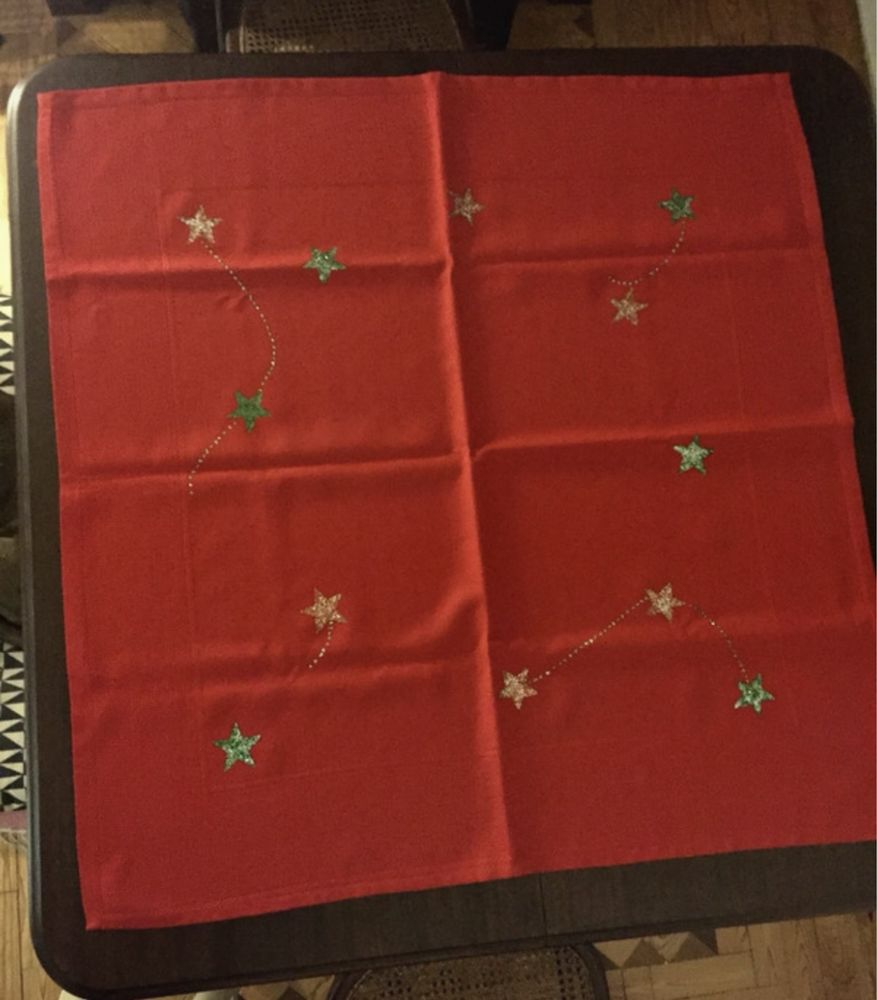 Toalha de Natal encarnada