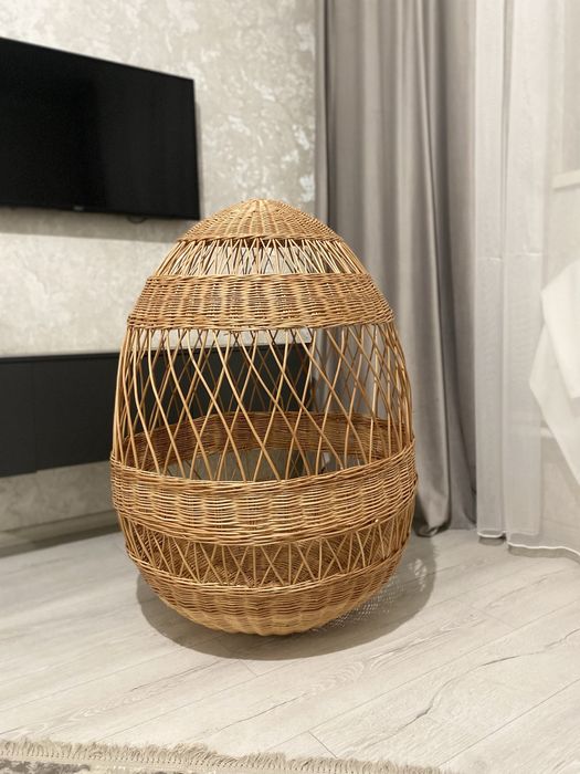 Світильники з лози еко абажур лампа плафон люстра ручна робота торшер