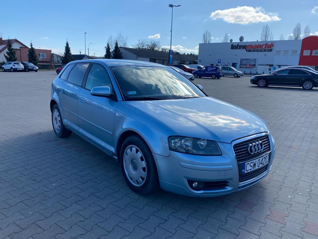 Części audi a3 8p sportback 2.0 fsi BLR skrzynia GQP kolor LY5J