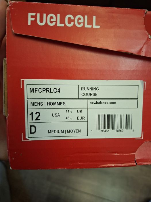 Кроссовки беговые new balance propel v4(US12)