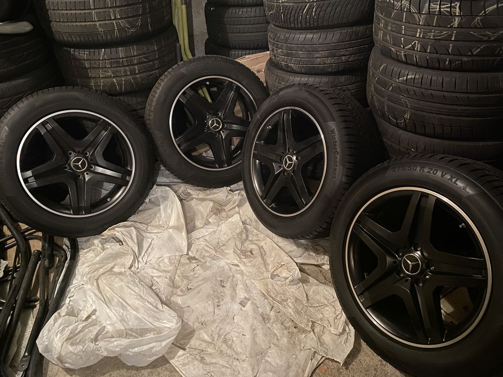 G63 диски с резиной Continental 275/50 R20