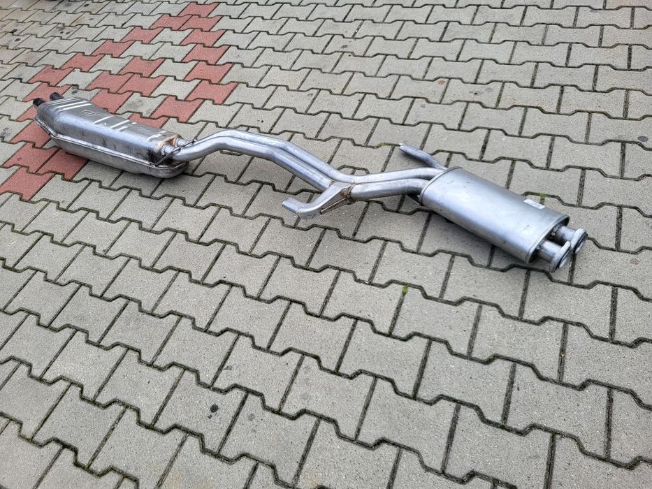 układ  tłumik końcowy  srodkowy BMW 525 2.5i -24V  BMW 5 (E34) 2.5 03.90-08.95