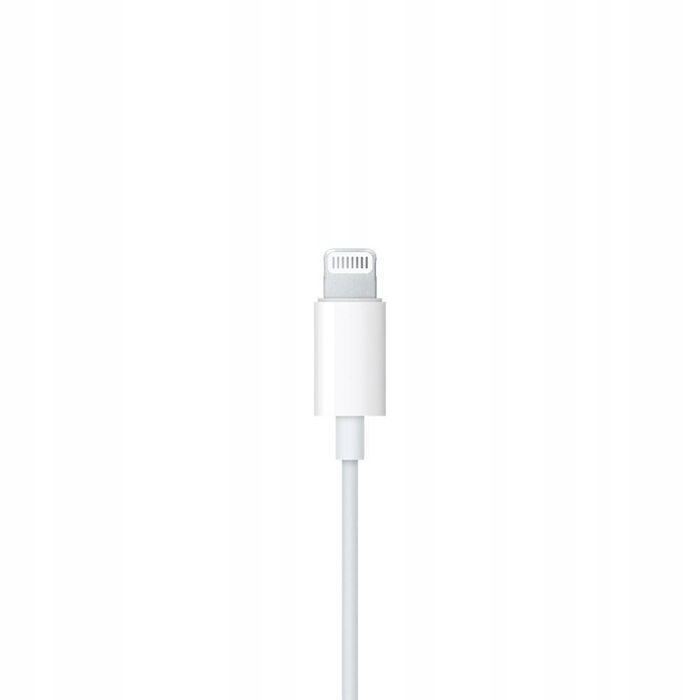 słuchawki douszne apple earpods (lightning) długość przewodu 1.4 m