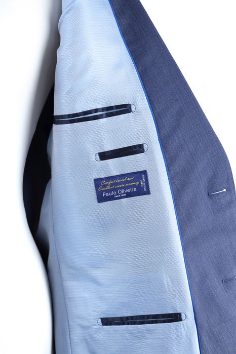 PAUL KEHL Чоловічий вовняний синій костюм двійка. Оригінал. 54 (XL)