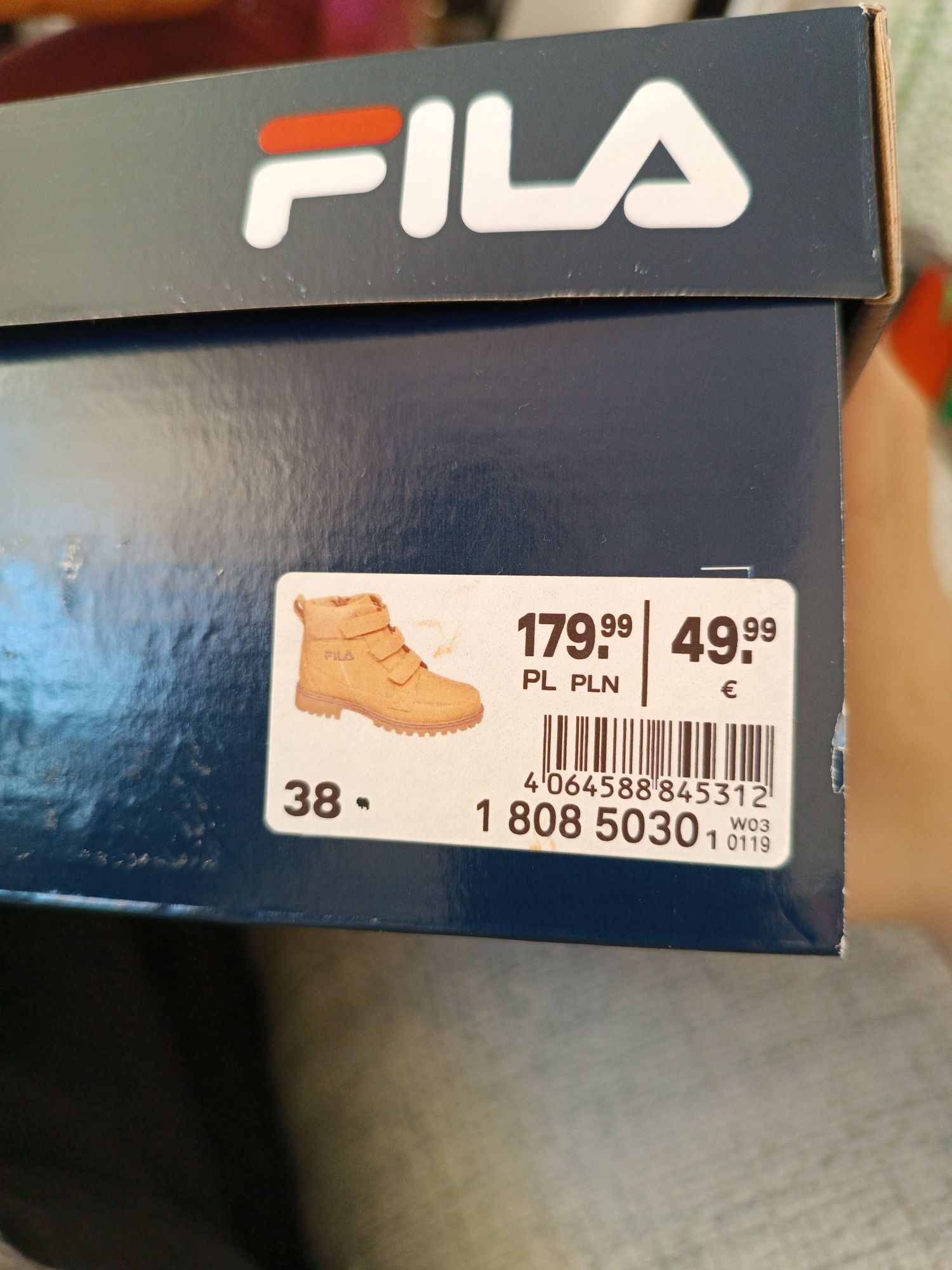 NOWE Trapery chłopięce r.38 FILA