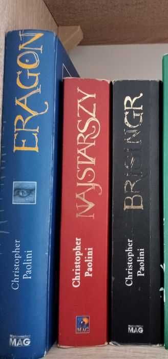 Seria 3 książek Eragon