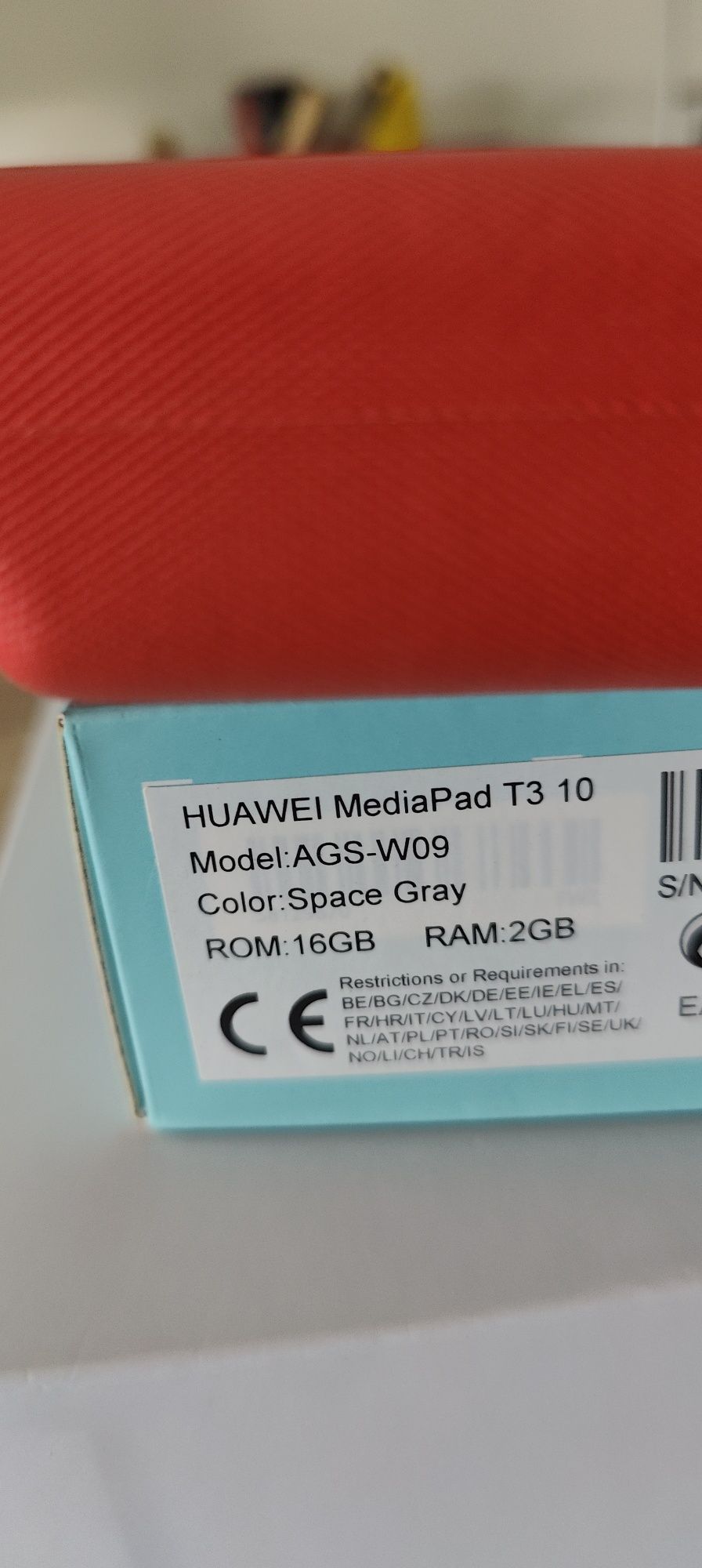 Huawei MediaPad T3 10 com capa crianças