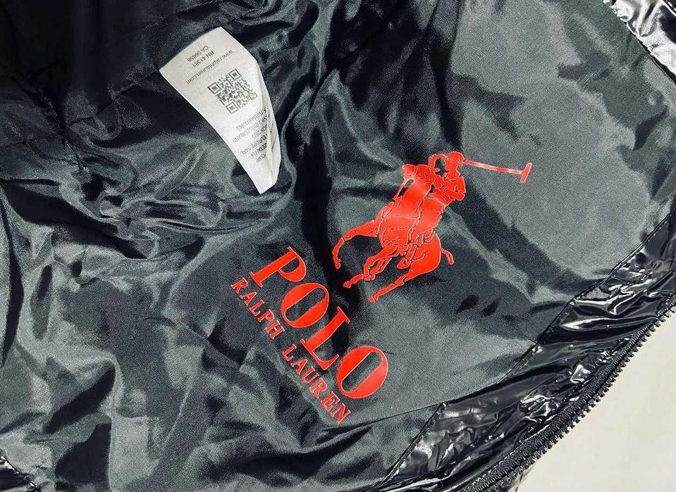 ТОПова Пуховик Куртка Polo Ralph Lauren курточка глянец