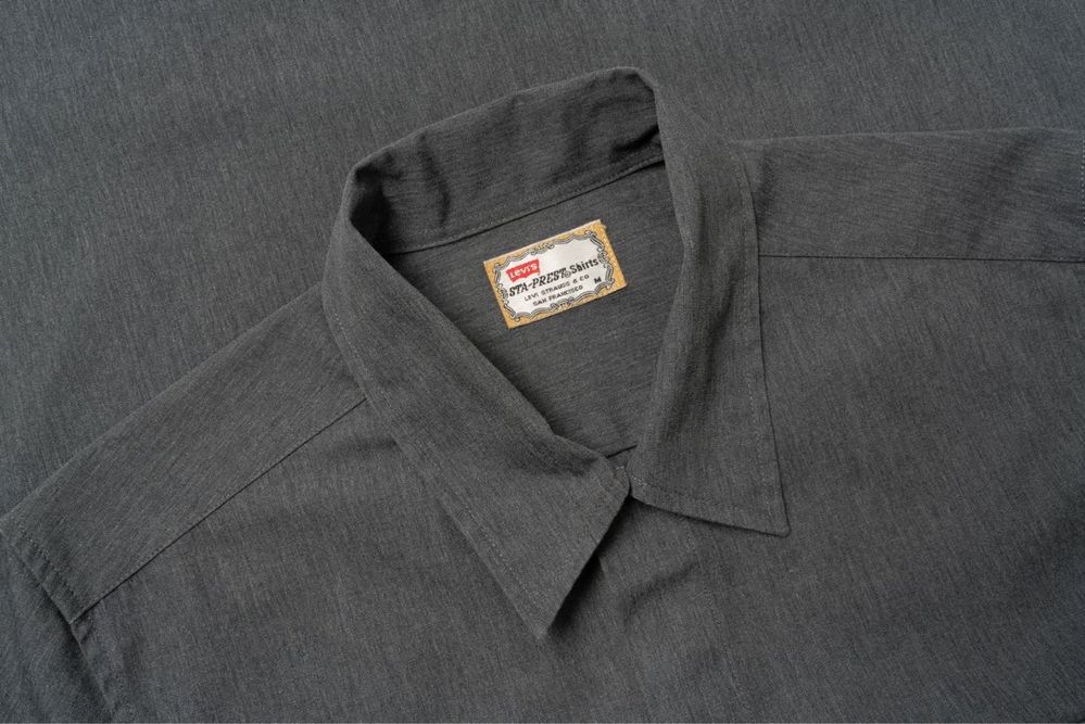 LEVIS Vintage sta-prest shirt  (1999) чоловіча сорочка