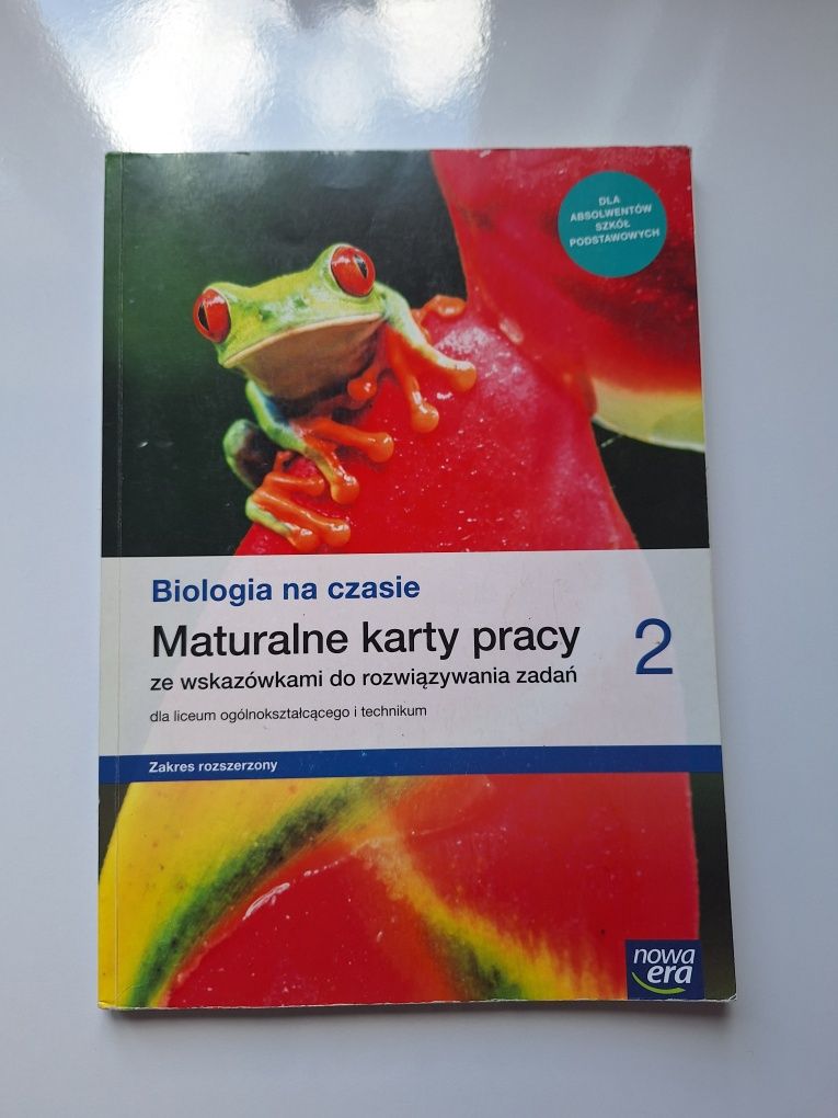 Biologia na czasie 2 zakres rozszerzony  maturalne karty pracy