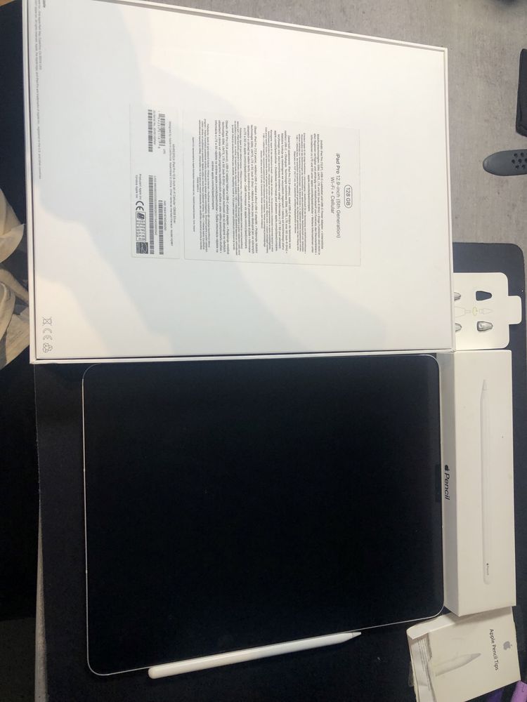 iPad Pro 12.9inch, 5th gen. Wifi+Cellural. 128g