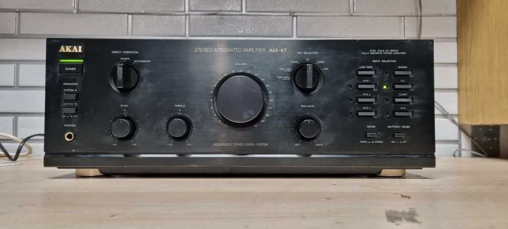 Wzmacniacz HI-FI AKAI AM-47 integra. Japan