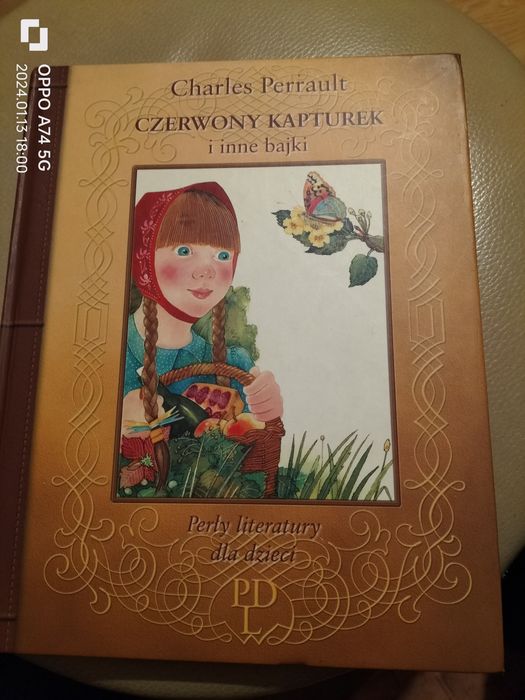 Sprzedam zestaw bajek Czerwony kapturek Kopciuszek Kot w butach