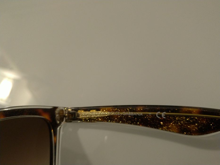 Óculos Sol Mulher DOLCE & Gabbana castanho/dourado, lentes sol sem uso