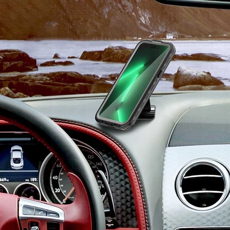 Alog etui wodoodporne iPhone 14 Pro Max Magsafe pyłoszczelne czarne