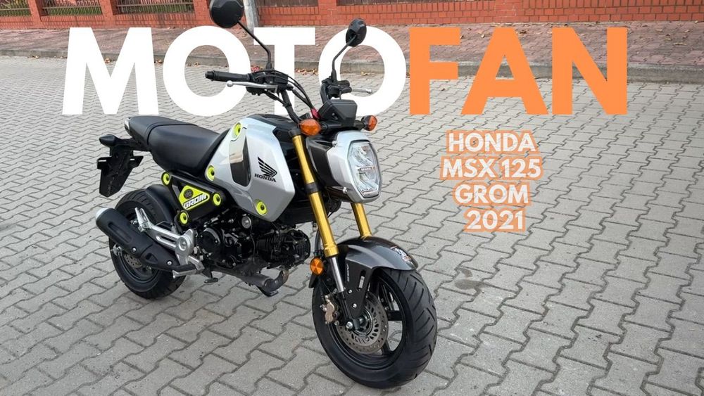 Honda MSX 125 HONDA MSX 125 ABS GROM 05.2021r FLUO Niemcy okazja cenowa wtrysk !
