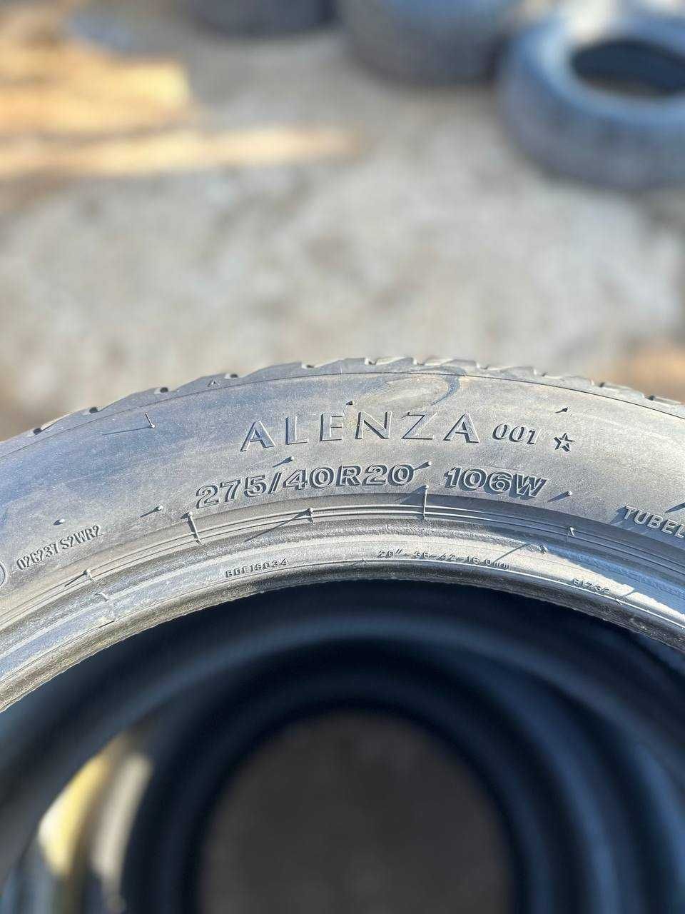 Літні шини 275/40 R20 Bridgestone Alenza001 RSC! 4шт 2020рік Poland