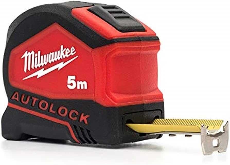 Рулетка метрична MILWAUKEE AUTOLOCK, 5 м/8м х (25 мм)