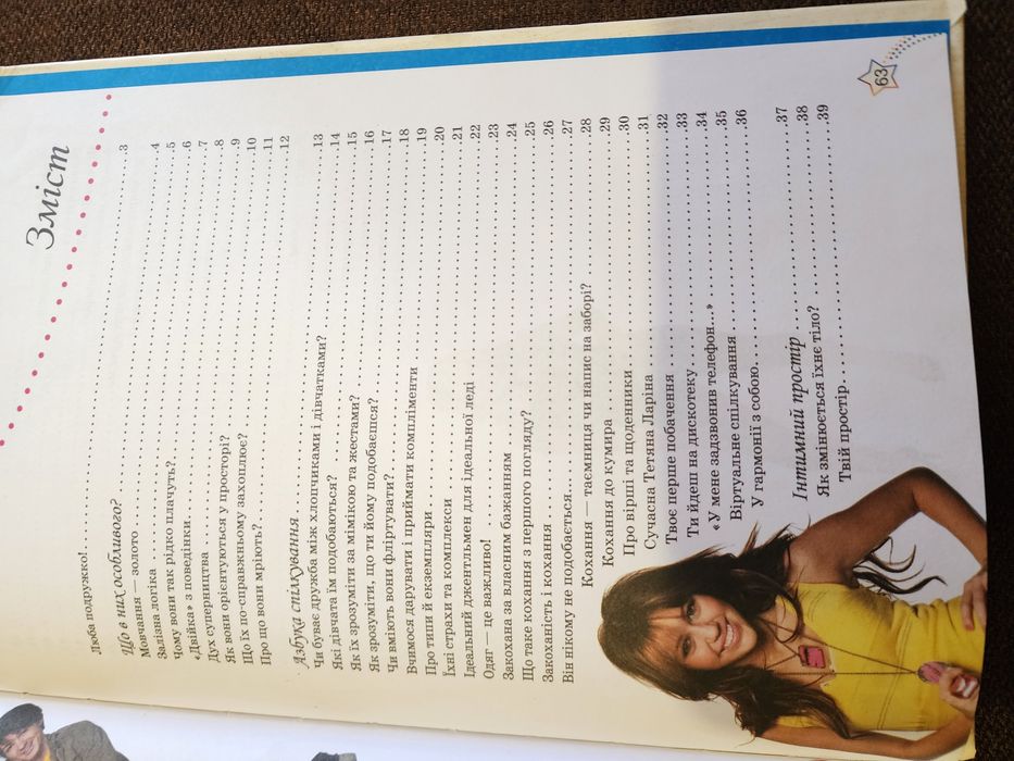 Книга для підлітків. Дівчатам про хлопців.