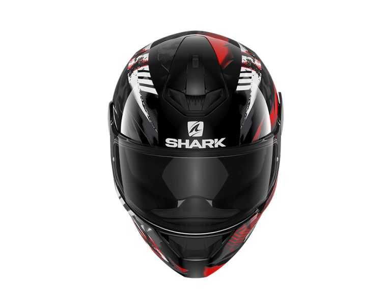 Kask integralny SHARK D-SKWAL 2 PENXA kolor czarny/czerwony/szary